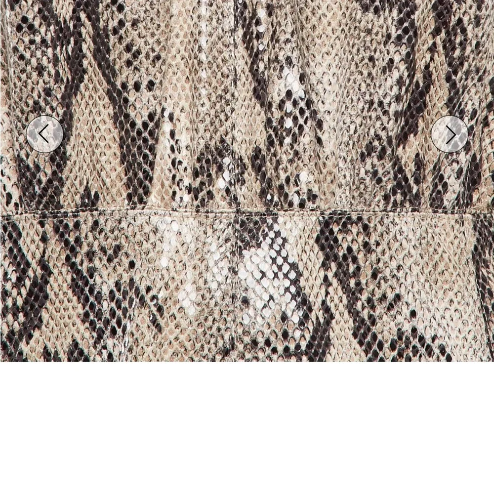 MSGM Brown Python-Print Midi Dress – Size 46 (IT) – NWT - Picture 3 of 9